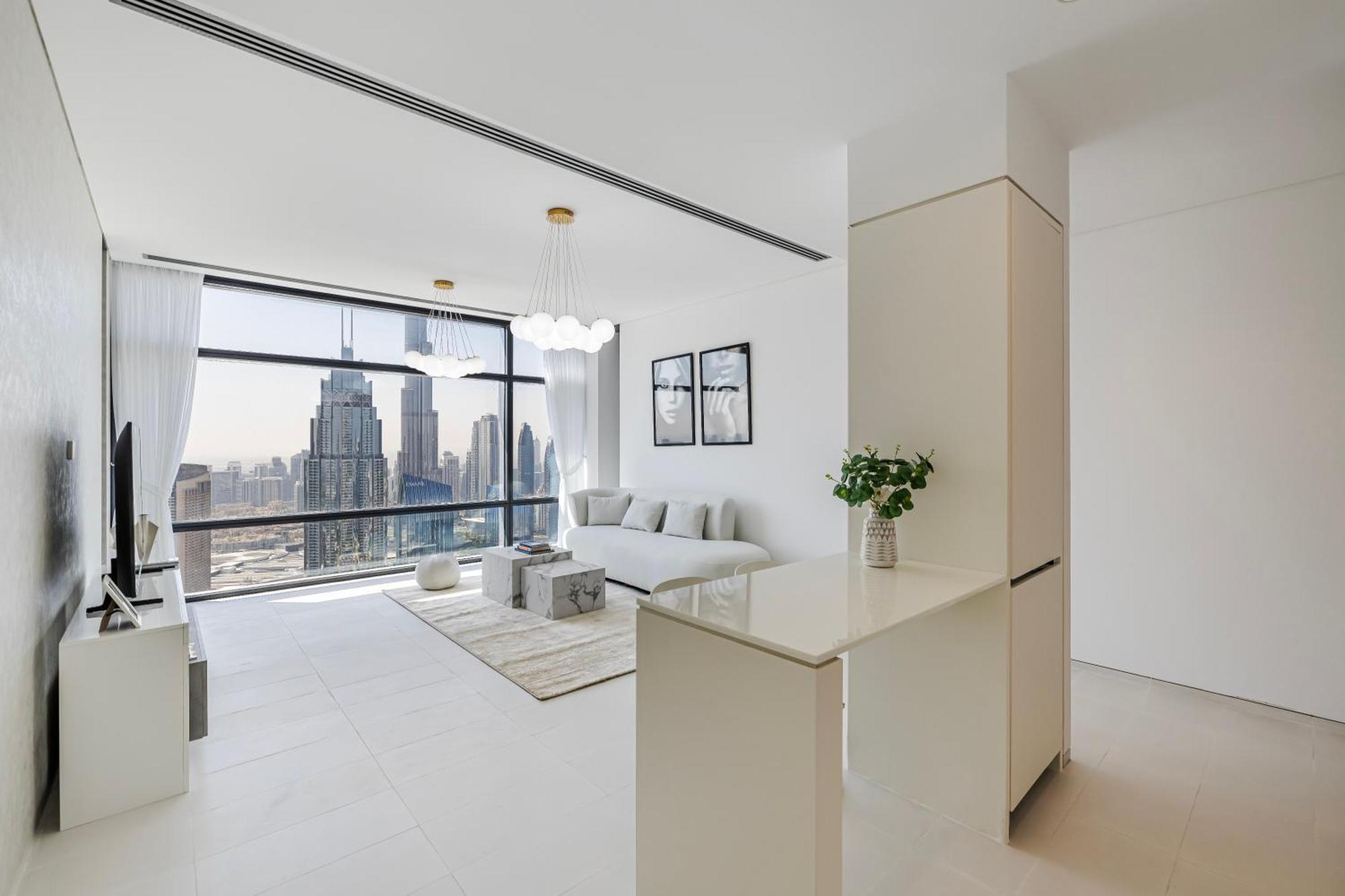 1Br Burj Khalifa View Index Tower Difc Apartman Dubaj Kültér fotó