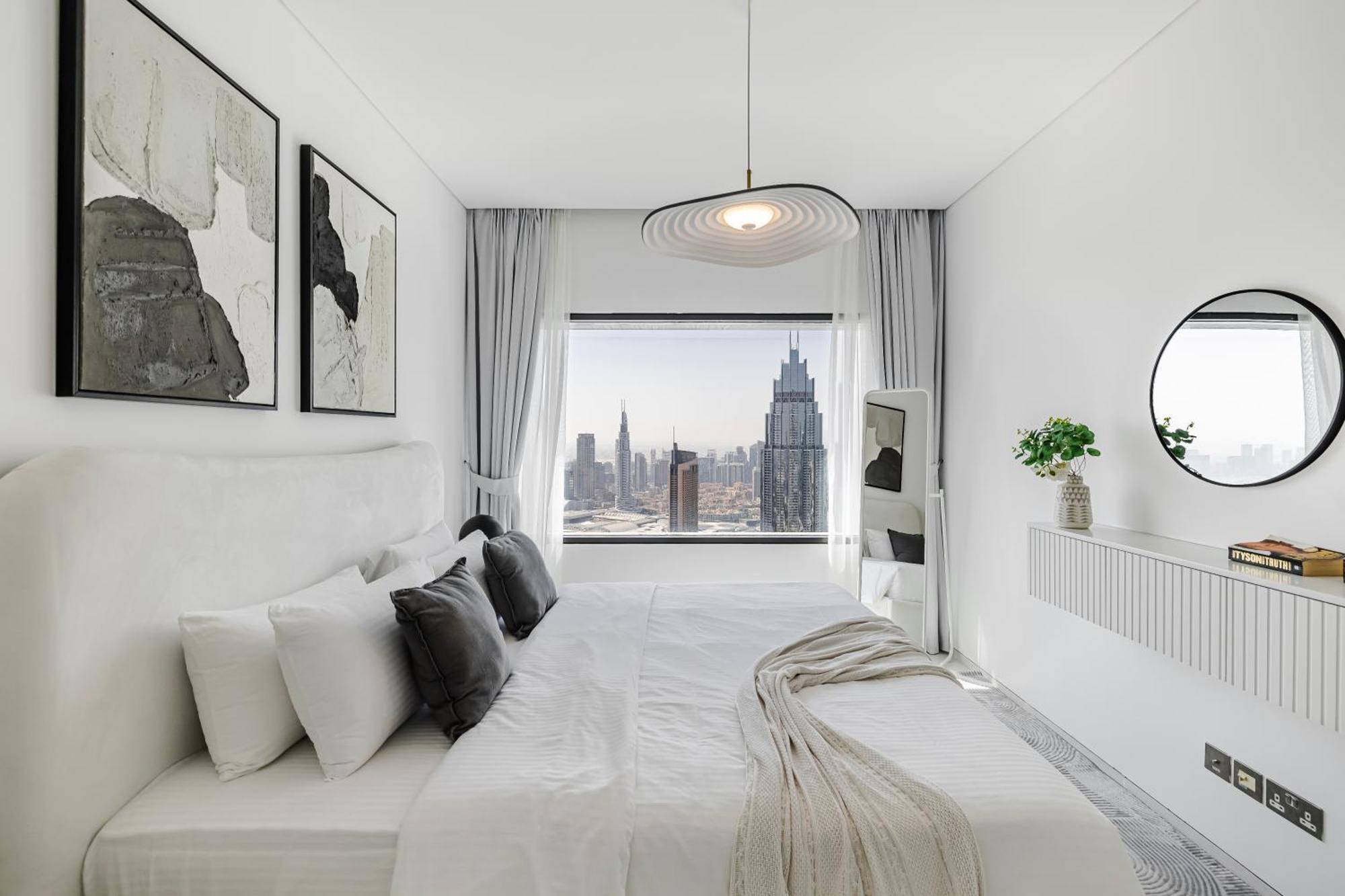1Br Burj Khalifa View Index Tower Difc Apartman Dubaj Kültér fotó